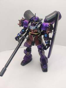 同梱不可　HGUC　ギラ・ズール　アンジェロ機　塗装済み完成品　ゆうぱっく60センチで発送