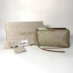 【極美品】JIMMY CHOOジミーチュウ エリプス パティーチェーンショルダー