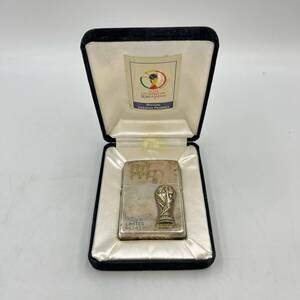 J834★ジッポ ZIPPO ライター FIFA 2002 リミテッド 火花確認済 2001年製 喫煙具