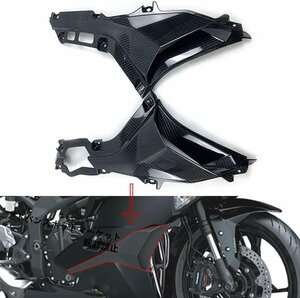 サイドカウル Ninja ZX-25R ZX250E 2020-2024 ZX-4R ドライカーボン サイドパネル 炭素繊維材質 綾織り艶あり ミドルパネル