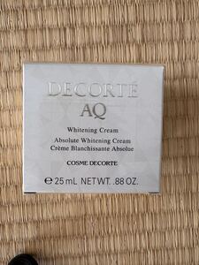 1円から　新品未開封　コスメデコルテ DECORTE AQ ホワイトニング　美白クリーム　25g