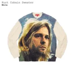 Supreme Kurt Cobain Sweater ホワイト