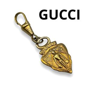 GUCCI　オールドグッチ　ヒストリア　チャーム　ゴールド