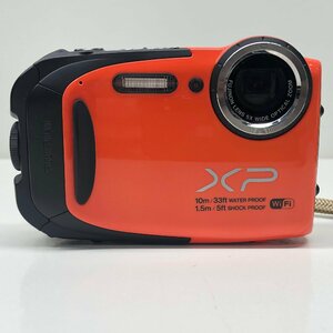 【通電確認済】FUJIFILM　フジフィルム　FinePix XP70　１０ｍ防水　デジカメ/コンパクトデジタルカメラ　充電器　８GB SDカード　布袋