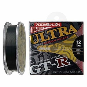 サンヨーナイロン ナイロンライン アプロード GT-R ウルトラ 100m 2.5号 10lb ダークグリーン