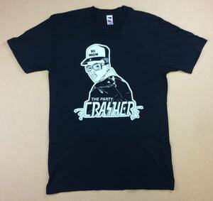 TEENAGE MILLIONAIRE THE PARTY CRASHER 丸首Tシャツ M ブラック USA製 HOLLYWOOD DJ ティーンエイジミリオネラ