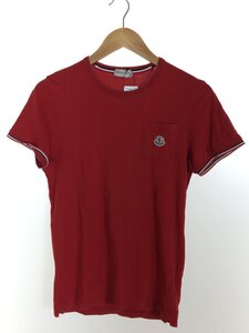 MONCLER◆Tシャツ/XS/コットン/RED//