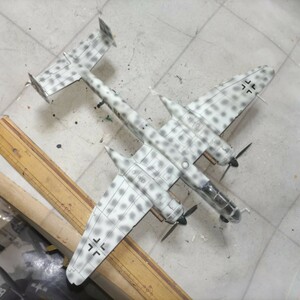 1/72 ドイツ空軍　He219完成品ジャンク扱い