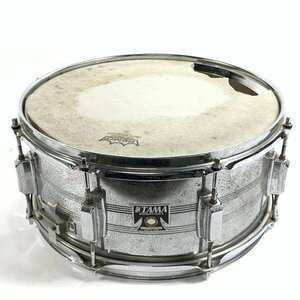 TAMA タマ SWINGSTAR スネアドラム 14×6.5インチ シリアルNo.15451339★ジャンク品