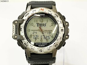 ★稼働品◎ CASIO カシオ PRO TREK プロトレック PRT-500 クォーツ アナデジ 3針 メンズ 腕時計 電池交換済 3427H15-14