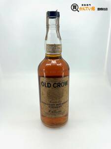 【未開栓】 Old Crow 1964 Bottled in Bond 5 Year Old 86 Proof 40 Oz Bottle オールドクロウ 1964年蒸留 5年後ボトル詰め 輸出用品 レア