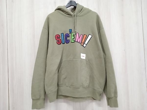 Supremeシュプリーム21AW WTAPS SICEM!! パーカー Lサイズ ネイビー