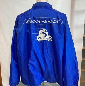 美品 CHALLENGER レーシング コーチジャケット 長瀬智也 BLUE XL