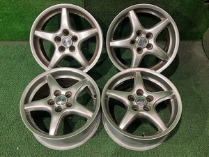 函館発☆最落なし!【BBS☆16インチセット】ニュービートル等 ABT SPORTS LINE 16×7 PCD100 5穴 ※説明欄要確認