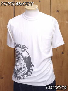 新品 トイズマッコイ KING KONG COMPANY Tシャツ L オフホワイト タクシードライバー TMC2224 toysmccoy