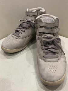 ■【YS-1】 リーボック Reebok ■ ハイカット スニーカー ■ グレー系 23,5cm 【東京発 手渡し可能】K■