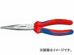 クニペックス/KNIPEX ラジオペンチ 先長 品番：2612-200 JAN：4003773010883