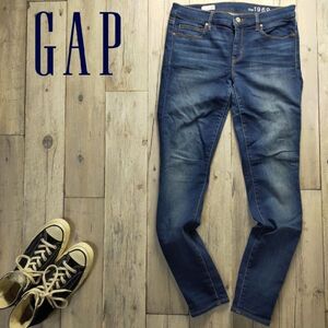 ☆GAP ギャップ☆LEGGING JEAN USED加工 ストレッチ スキニー デニム W29 S933