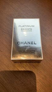 10/25 百貨店にて購入 シャネルエゴイストプラチナム 50ml 未使用品 送料込 CHANEL EGOIST PLATINUM