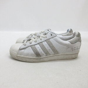 y■【23cm】アディダス/ADIDAS スーパースターSUPER STARレザースニーカー■白LADIES/79【中古】