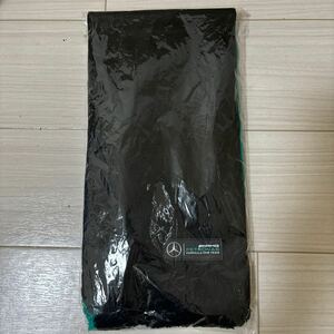 新品未開封 F1 Mercedes AMG PETRONAS AMG メルセデス オフィシャル マフラータオル 定価5,000円税込 イングランド製 MADE IN ENGLAND