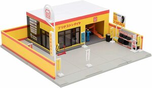 TOMYTEC トミカラマ ヴィンテージ 1/64 05b タイヤショップ (ブリヂストン)