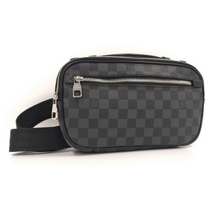 【中古】LOUIS VUITTON アンブレール ボディバッグ ダミエ グラフィット N41289