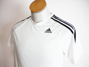 新品♪★アディダス adidas オリジナルス 半袖Tシャツ ラグラン　白　ホワイト　スリーライン メンズ 夏物 サイズM ★ 20404