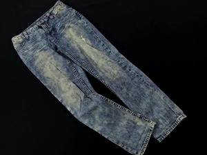 VICKY ビッキー ダメージ加工 デニムパンツ size0/青 ■■ ☆ ejc8 レディース