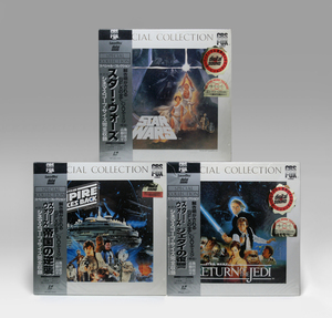 ● LD 帯あり 3本セット スター・ウォーズ / 帝国/ ジェダイ スペシャルコレクション 3 STAR WARS Special collection NTSC CAV