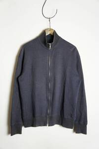 正規24SS Cale カル SUPIMA COTTON HEMP SWEAT ZIP BLOUSON スピーマ コットン ハーフ ジップ スウェット ブルゾン ジャケット 灰4 715O★1