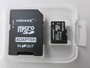 HIDISC　microSDXC128GBメモリーカード　HDMCSDX128GDS2　