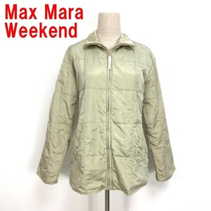 A4578 ウィークエンド マックスマーラ Max Mara Weekend ジャケットジャンパー ベージュ 38