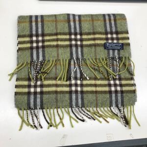 B1840【美品】Burberrys OF LONDON カシミヤ100% マフラー