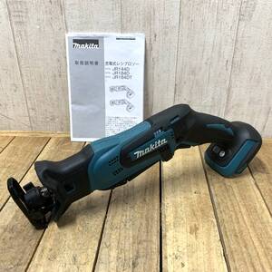 ＊【動作OK】MAKITA JR184DT 18V 充電式レシプロソー 切断機 本体のみ 電動のこぎり 木工 パイプ 電動工具 マキタ 取扱説明書付き