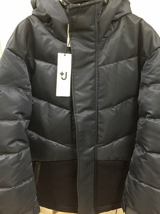 送料込【未使用】【M】ユニクロ +J ハイブリッドダウンオーバーサイズジャケット 432648 69NAVY ジルサンダー プラスジェイ