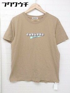 ◇ MILKFED. ミルクフェド 半袖 Tシャツ カットソー サイズONE SIZE ベージュ系 レディース