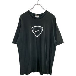 NIKE 半袖 プリント Tシャツ XLサイズ ナイキ ブラック コットン 古着卸 アメリカ仕入 t2409-3308