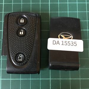 DA15535 L0791点灯 ダイハツ 純正 スマートキー 3ボタン キーレス L375S L385S タント タントカスタム 電動スライドドア グレーフタ