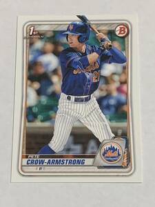 PETE CROW-ARMSTRONG 2020 BOWMAN DRAFT PAPER RC CUBS