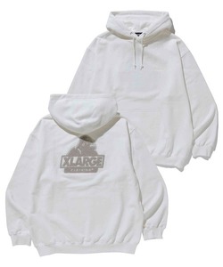 「XLARGE」 プルオーバーパーカー S ホワイト メンズ