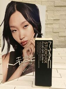 匿名ヤマト送料込み　未開封　MAC スタジオ　フィックス　フルイッド　SPF25 NC15 リキッドファンデーション　STUDIO FIX FLUID