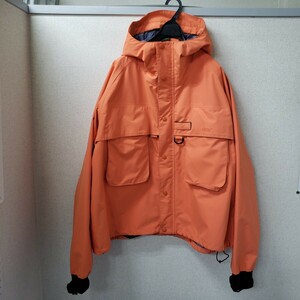 ORVIS オービス　フィッシングジャケット　ゴアテックス　XL　サーモンピンク マウンテンパーカー パーカー ジャケット