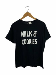 NUMBER (N)INE◆Tシャツ/3/コットン/BLK/MILK&COOKES/復刻