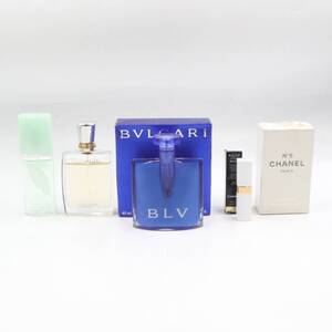 ★香水 コスメ 5点 まとめ売り/CHANEL シャネル/BVLGARI ブルガリ/他 未使用品含む ②