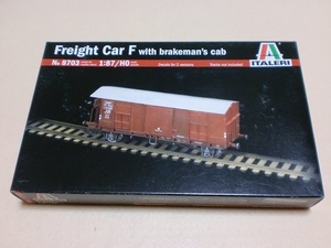 GG) イタレリ 1/87 HOサイズ 鉄道 貨物 貨車 Freight Car F with brakeman