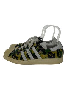 adidas◆SUPER STAR 80S BAPE_スーパースター 80S ア ベイシング エイプ/26.5cm/GRN