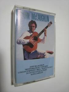 【カセットテープ】 JOHN McLAUGHLIN / CONCERTO FOR GUITAR AND ORCHESTRA THE MEDITERRANEAN オランダ版 ジョン・マクラフリン 地中海