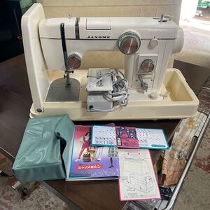 瀧511 昭和レトロ JANOME ジャノメ ミシン MODEL802 裁縫 ハンドクラフト フットコントローラー ペダル 裁縫 手工芸 中古 現状