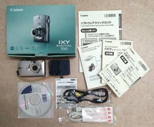 ◇ キヤノン Canon IXY DIGITAL 700 PC1169 コンパクトデジタルカメラ 充電器 取説書 ◇